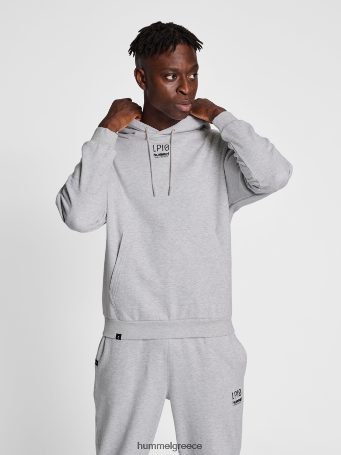 Hummel για άνδρες και γυναίκες hmllp10 boxy sweat hoodie T20HHR232 "φούτερ με κουκούλα με λογότυπο lp10"