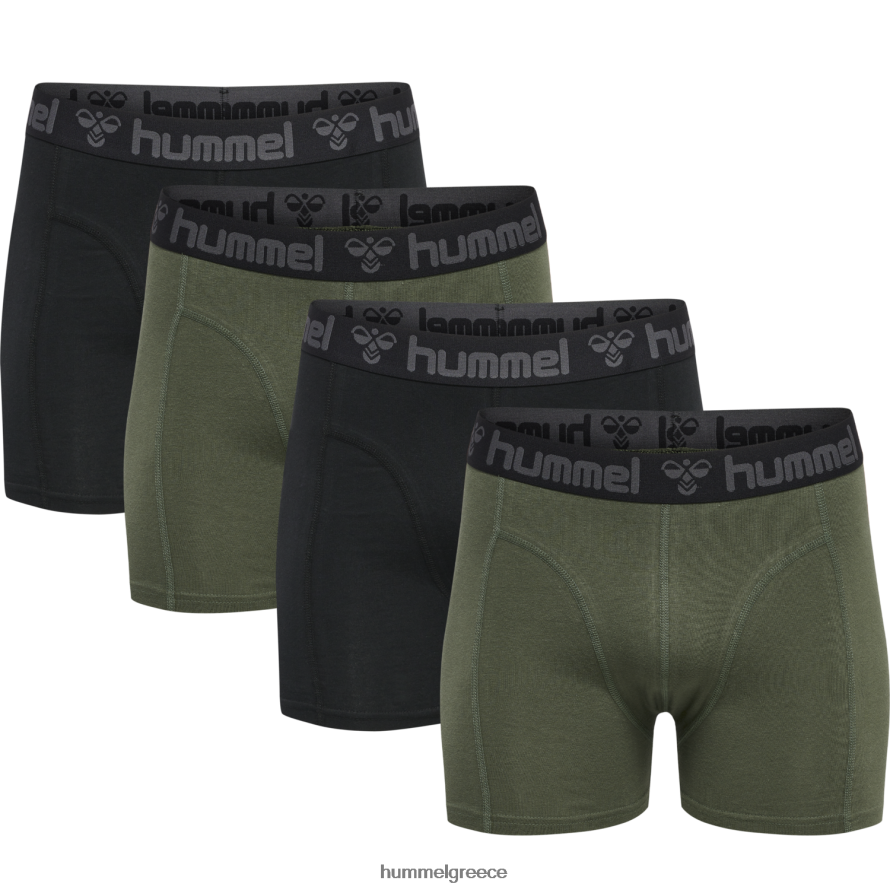 Hummel για άνδρες και γυναίκες hmlmarston μπόξερ 4 συσκευασιών T20HHR570 "Σφιχτοί μπόξερ 4 συσκευασιών"