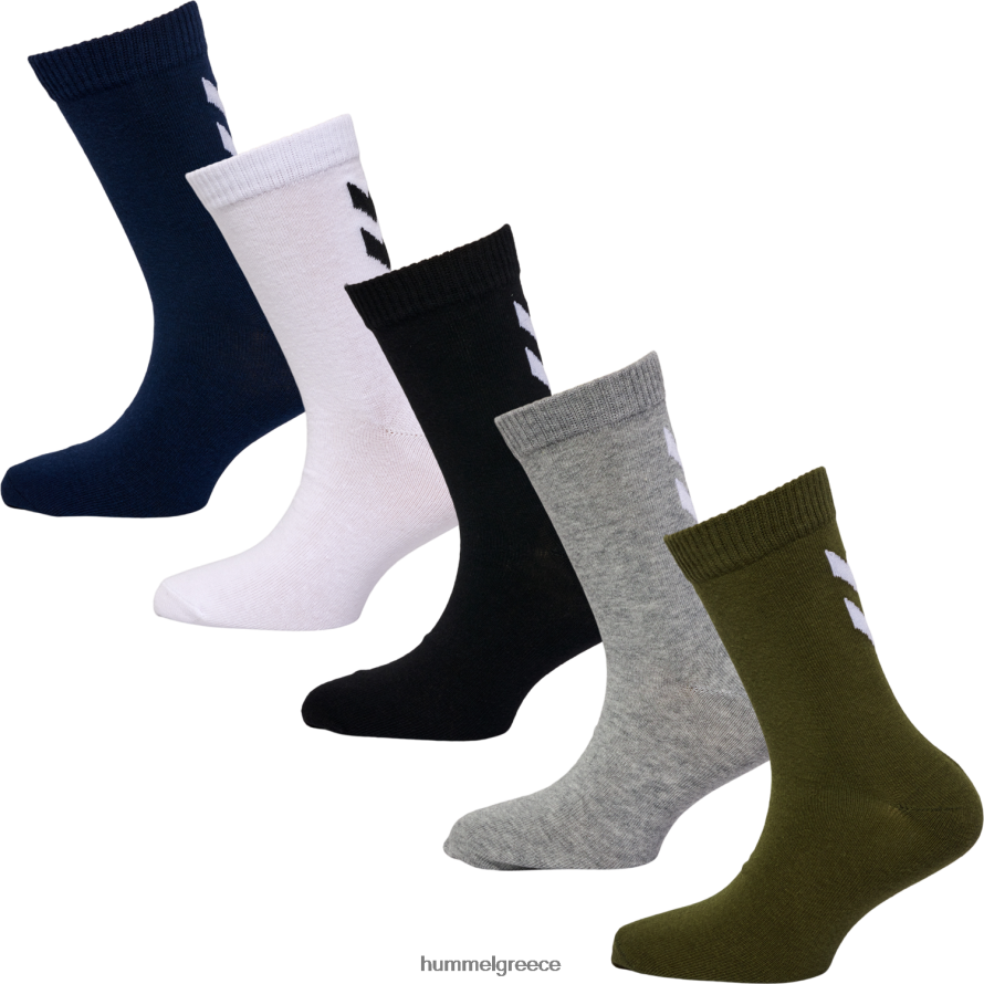 Hummel παιδιά hmlmake my day sock 5-pack T20HHR4670 "κάλτσες 5 πακέτο"