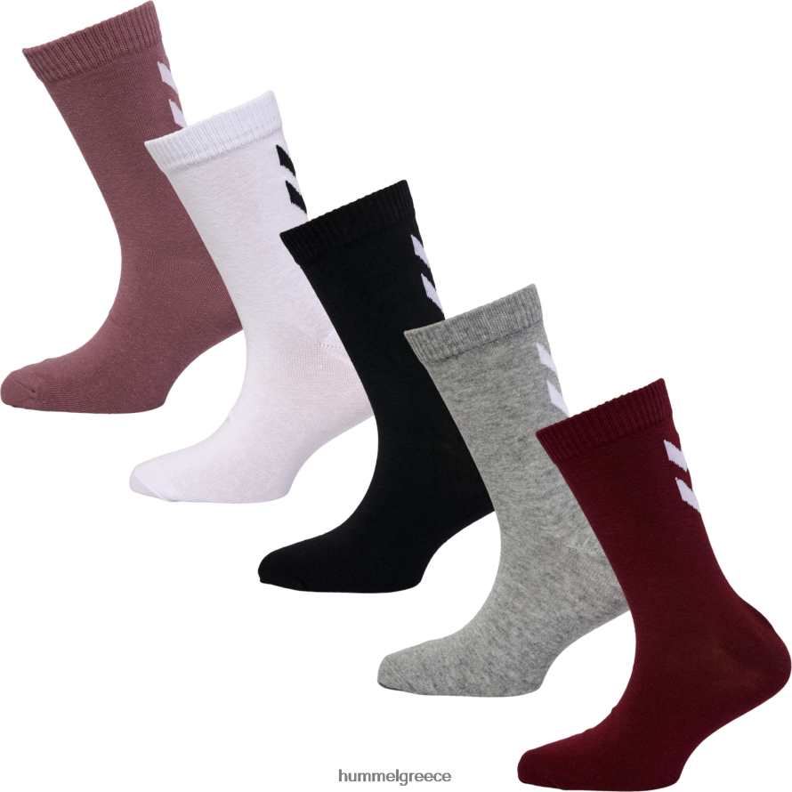 Hummel παιδιά hmlmake my day sock 5-pack T20HHR5219 "κάλτσες 5 πακέτο"