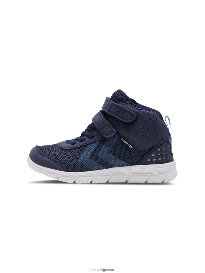 Hummel για άνδρες και γυναίκες crosslite mid tex jr T20HHR7464 "hi-top trainers"