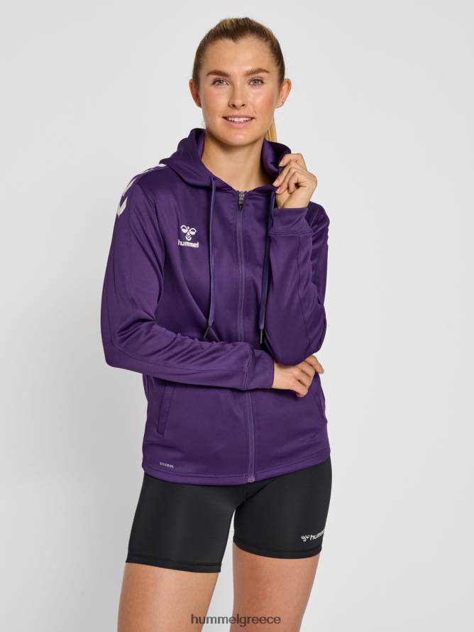 Hummel γυναίκες hmlcore xk πολυ φερμουάρ κουκούλα εφίδρωση T20HHR2759 "ΦΟΥΤΕΡ με ΚΟΥΚΟΥΛΑ"