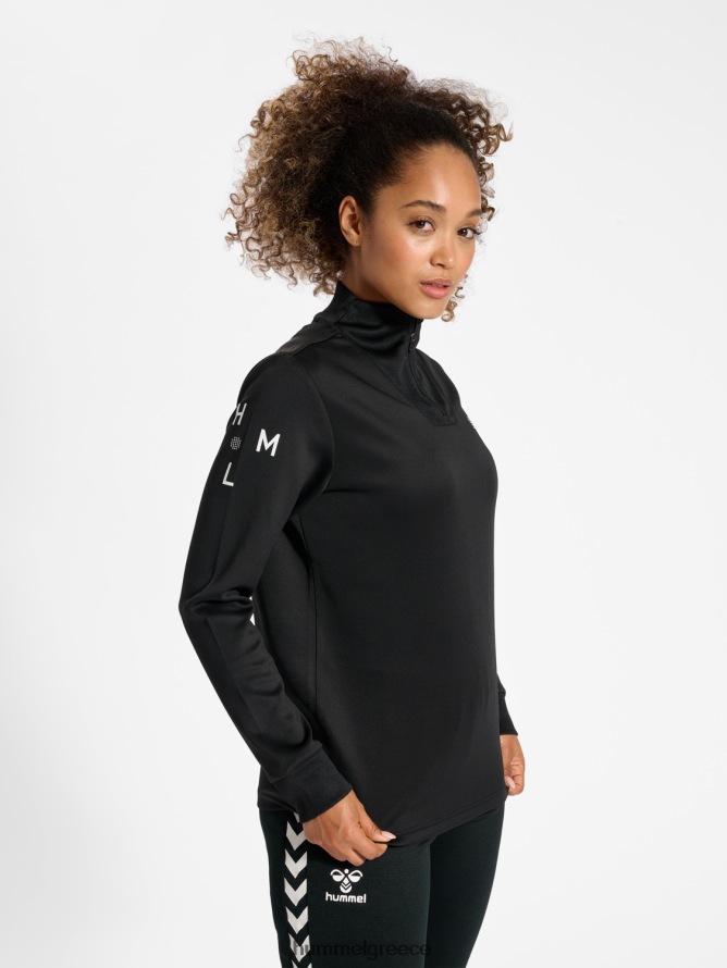 Hummel γυναίκες hmlcourt μισό φερμουάρ l/s T20HHR2451 "άλτης με μισό φερμουάρ"