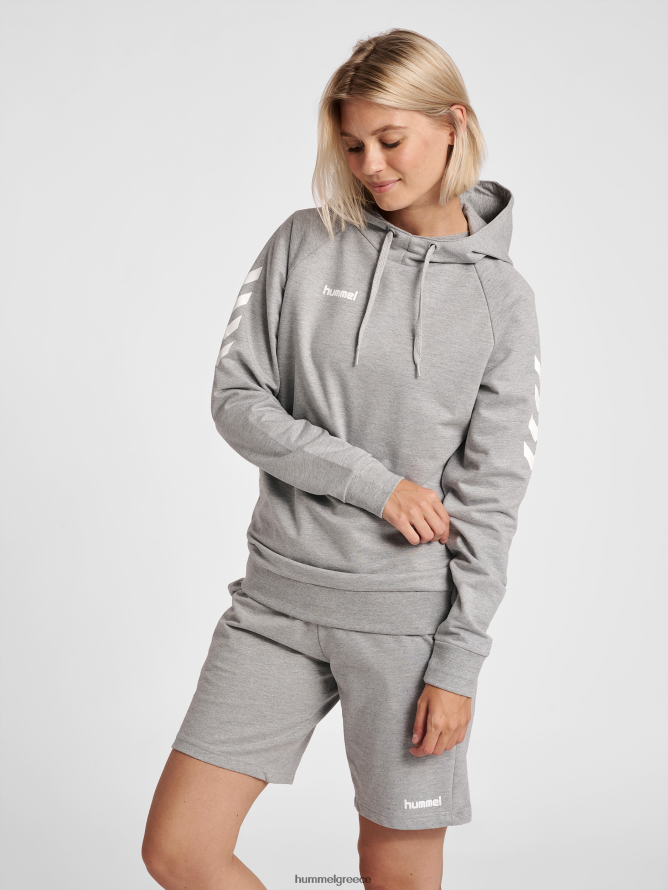 Hummel γυναίκες hmlgo βαμβακερή κουκούλα T20HHR3765 "hoodie με μανίκια chevron"