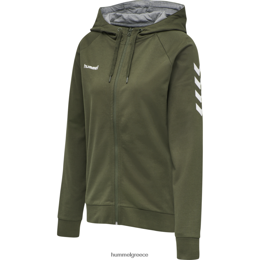 Hummel γυναίκες hmlgo βαμβακερή κουκούλα με φερμουάρ T20HHR3767 "είδη ένδυσης"