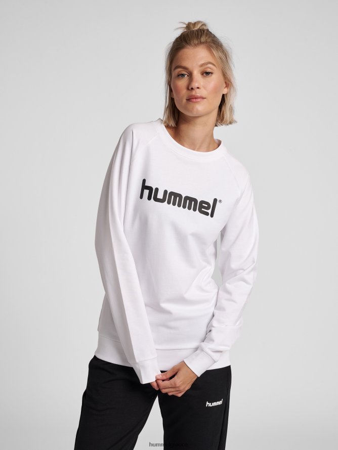 Hummel γυναίκες hmlgo φούτερ με λογότυπο από βαμβάκι T20HHR3788 "είδη ένδυσης"