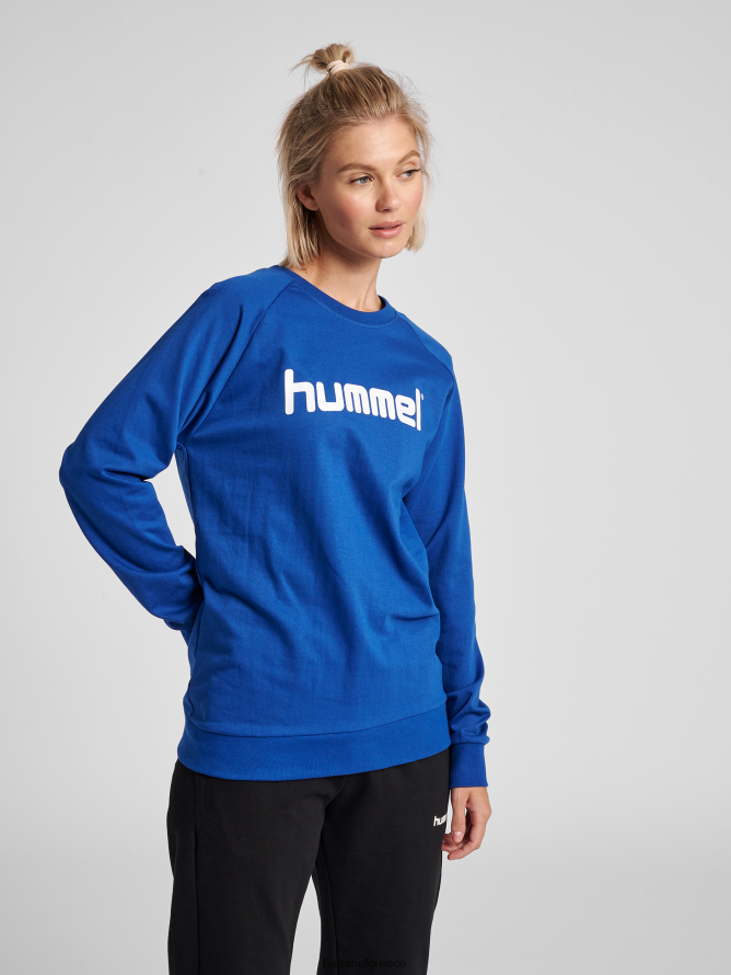 Hummel γυναίκες hmlgo φούτερ με λογότυπο από βαμβάκι T20HHR3826 "είδη ένδυσης"