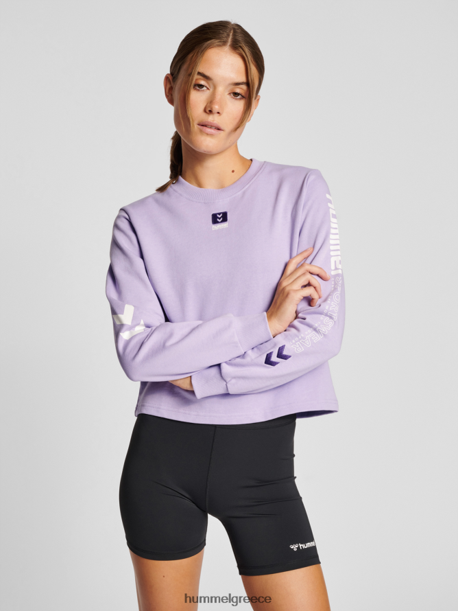 Hummel γυναίκες hmllgc lula cropped φούτερ T20HHR3063 "κομμένο φούτερ"
