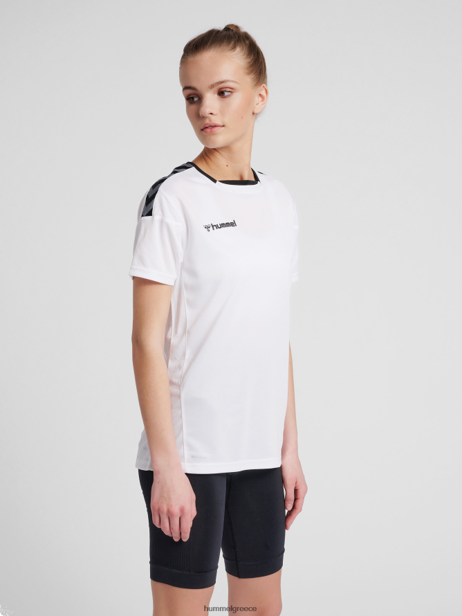 Hummel γυναίκες hmlauthentic poly jersey s/s T20HHR3753 "αθλητικό τοπ με σιρίτι"