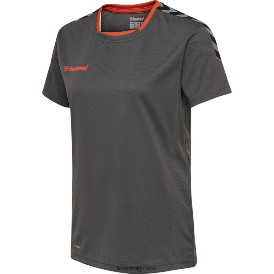 Hummel γυναίκες hmlauthentic poly jersey s/s T20HHR3784 "αθλητικό τοπ με σιρίτι"