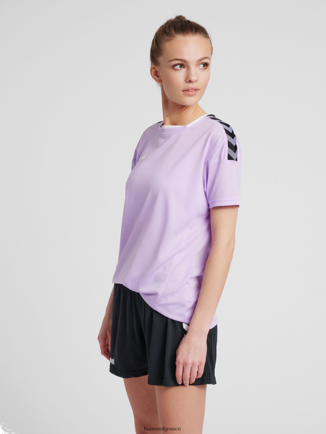Hummel γυναίκες hmlauthentic poly jersey s/s T20HHR3954 "αθλητικό τοπ με σιρίτι"