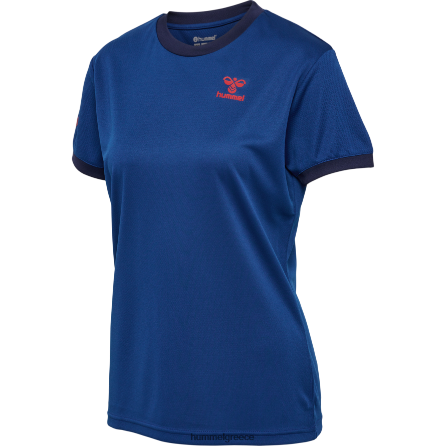 Hummel γυναίκες hmlq4 poly jersey wo s/s T20HHR2578 "φανέλα"