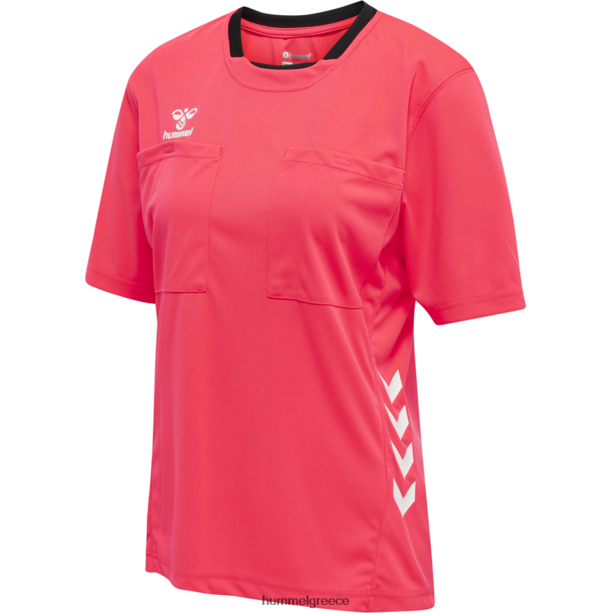 Hummel γυναίκες hmlreferee chevron wo jersey s/s T20HHR3466 "κοντομάνικο μπλουζάκι διαιτητή"