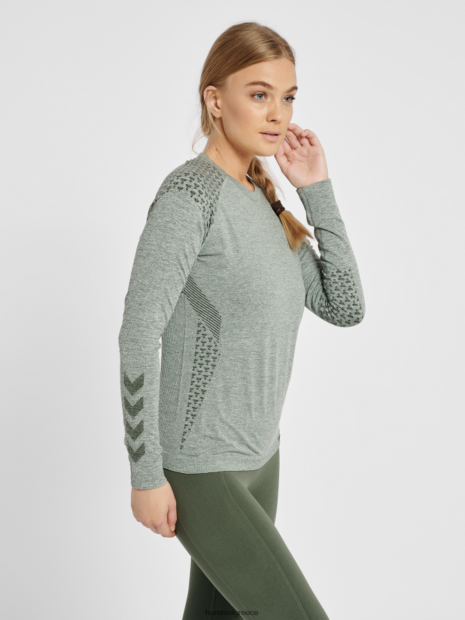 Hummel γυναίκες hmlci μπλουζάκι χωρίς ραφή l/s T20HHR3491 "Μακρυμάνικο μπλουζάκι χωρίς ραφές"