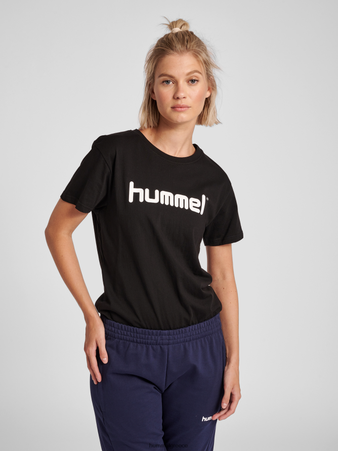 Hummel γυναίκες hmlgo βαμβακερό λογότυπο μπλουζάκι s/s T20HHR3591 "είδη ένδυσης"