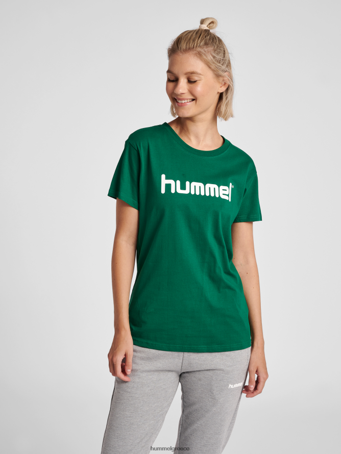 Hummel γυναίκες hmlgo βαμβακερό λογότυπο μπλουζάκι s/s T20HHR3886 "είδη ένδυσης"