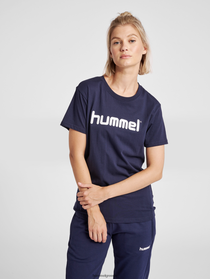 Hummel γυναίκες hmlgo βαμβακερό λογότυπο μπλουζάκι s/s T20HHR3935 "είδη ένδυσης"