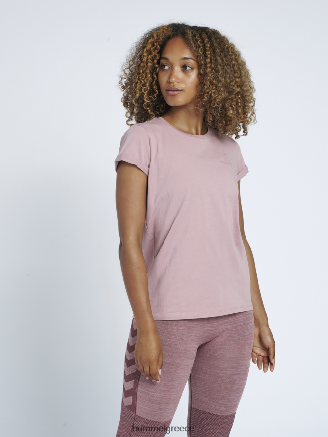 Hummel γυναίκες hmlisobella μπλουζάκι s/s T20HHR3903 "κλασικό μπλουζάκι με λογότυπο"