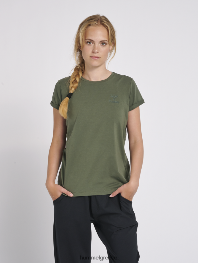 Hummel γυναίκες hmlisobella μπλουζάκι s/s T20HHR3975 "κλασικό μπλουζάκι με λογότυπο"