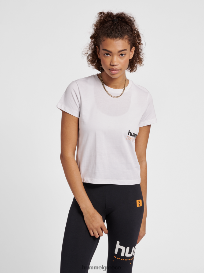 Hummel γυναίκες hmllgc lara κοντό μπλουζάκι T20HHR3071 "cropped t-shirt"