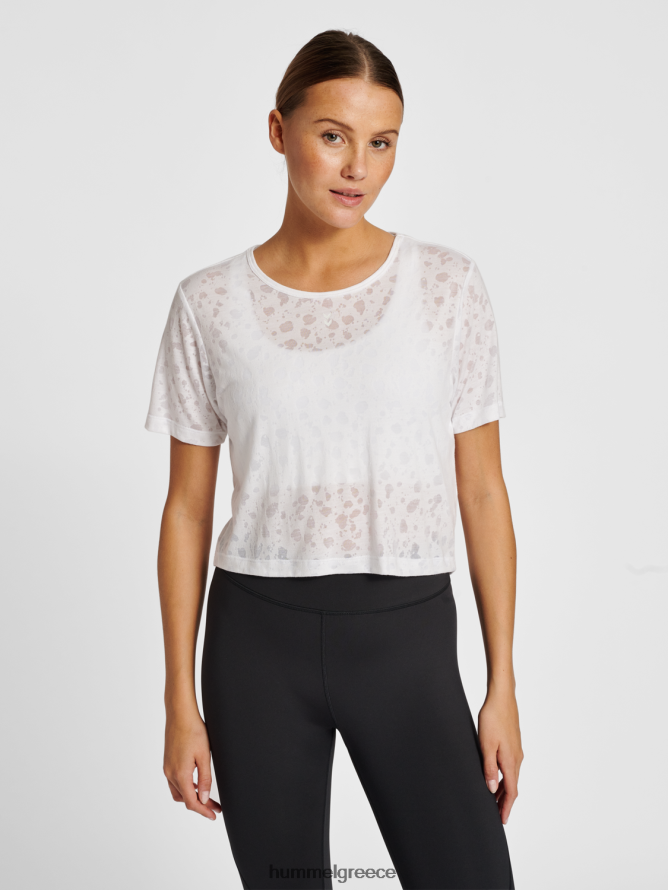 Hummel γυναίκες hmlmt ίριδα burnout crop t-shirt T20HHR2458 "cropped t-shirt"