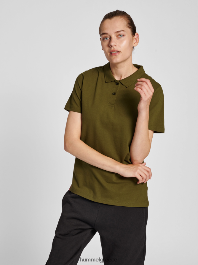 Hummel γυναίκες hmlred stretch polo T20HHR2972 "πόλο μπλουζα"