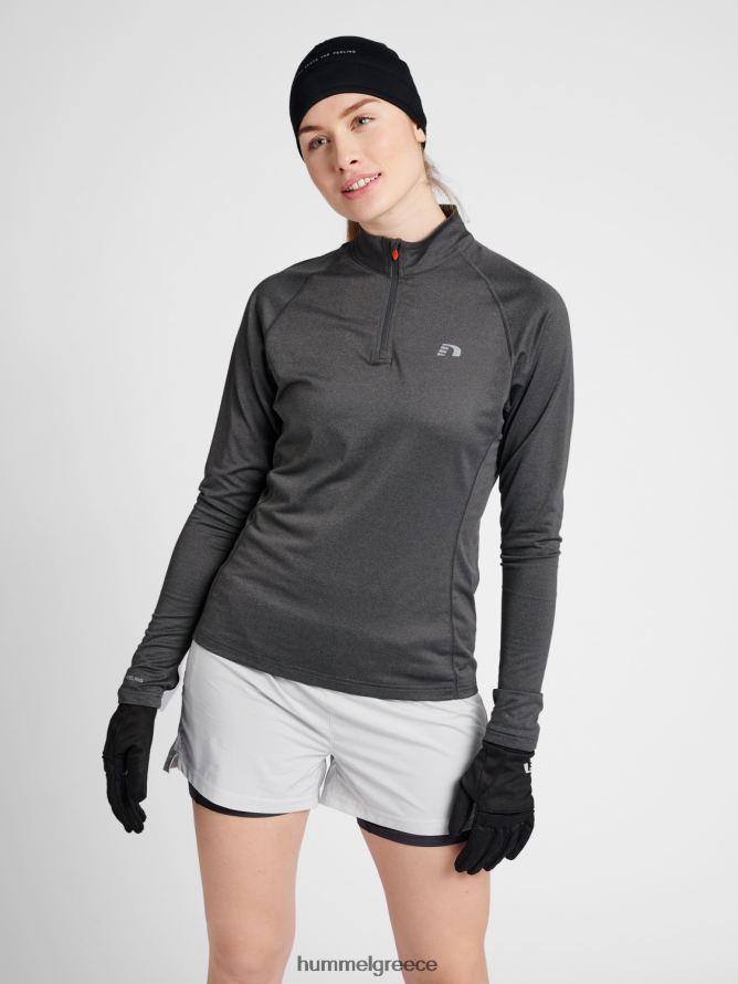 Hummel γυναίκες 1/2 φερμουάρ l/s T20HHR2895 "κορυφή με μισό φερμουάρ"