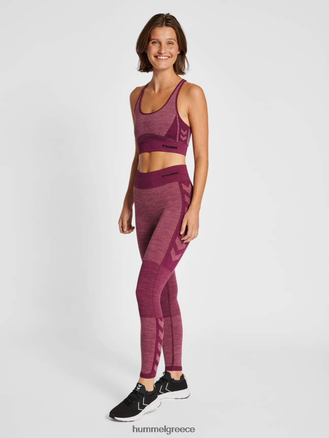 Hummel γυναίκες hmlclea απρόσκοπτη αθλητική μπλούζα T20HHR2934 "Αθλητική κορυφή χωρίς συγκόλληση"