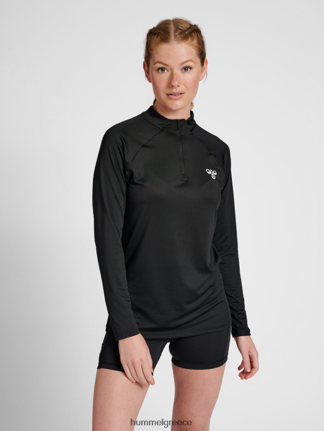 Hummel γυναίκες hmlgg12 προπόνηση 1/2 ζιπ ιδρώτας T20HHR3619 "μπλουζάκι με μισό φερμουάρ"