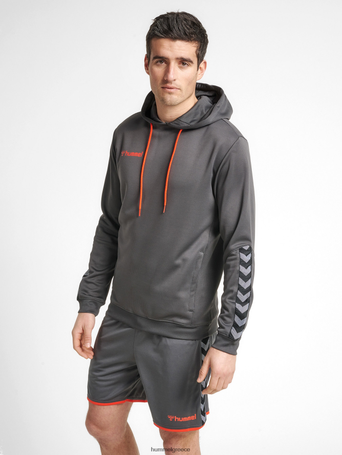 Hummel άνδρες hmlauthentic poly hoodie T20HHR1470 "ΦΟΥΤΕΡ με ΚΟΥΚΟΥΛΑ"
