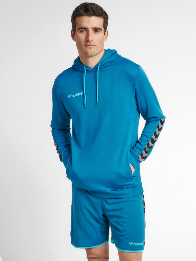 Hummel άνδρες hmlauthentic poly hoodie T20HHR1641 "ΦΟΥΤΕΡ με ΚΟΥΚΟΥΛΑ"