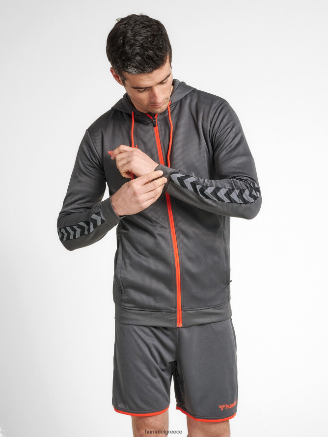 Hummel άνδρες hmlauthentic poly zip hoodie T20HHR1397 "κουκούλα με φερμουάρ"