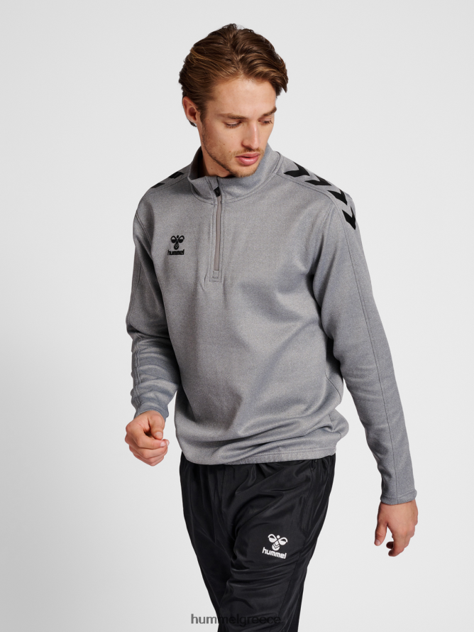 Hummel άνδρες hmlcore xk half zip poly sweat T20HHR1014 "Φούτερ με μισό φερμουάρ"