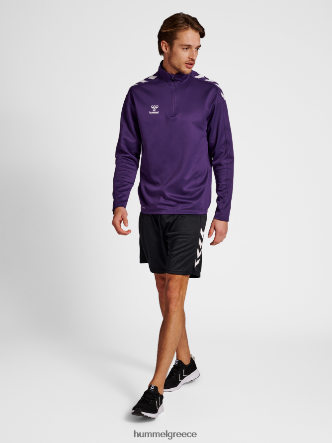 Hummel άνδρες hmlcore xk half zip poly sweat T20HHR854 \"Φούτερ με μισό φερμουάρ\"