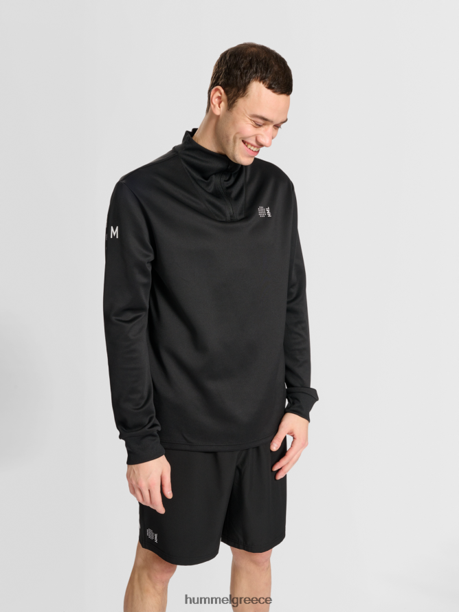 Hummel άνδρες hmlcourt μισό φερμουάρ l/s T20HHR193 "άλτης με μισό φερμουάρ"