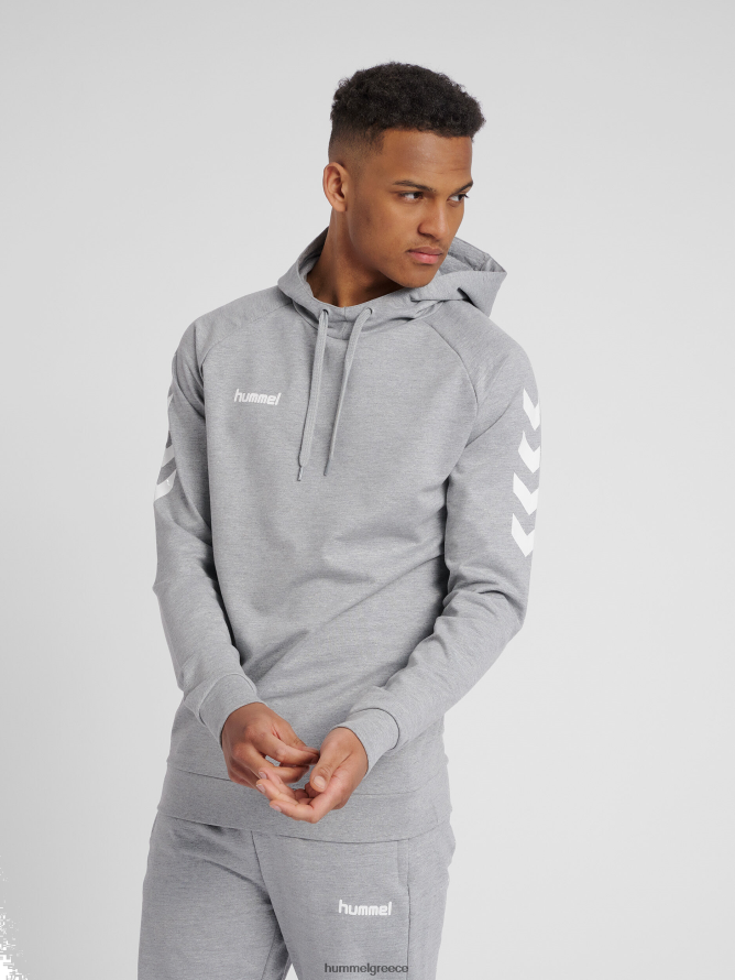 Hummel άνδρες hmlgo βαμβακερή κουκούλα T20HHR1348 "hoodie με μανίκια chevron"