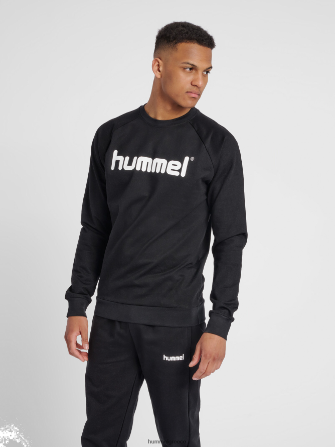 Hummel άνδρες hmlgo φούτερ με λογότυπο από βαμβάκι T20HHR1449 "είδη ένδυσης"