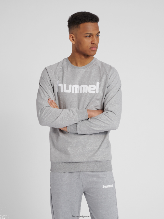 Hummel άνδρες hmlgo φούτερ με λογότυπο από βαμβάκι T20HHR1465 "είδη ένδυσης"