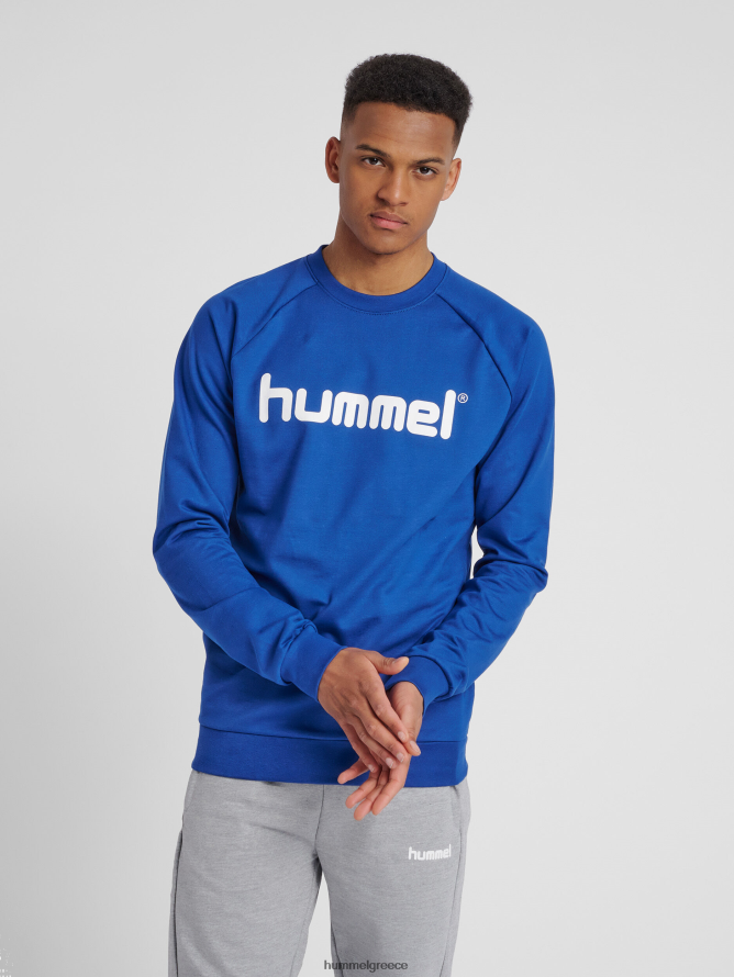 Hummel άνδρες hmlgo φούτερ με λογότυπο από βαμβάκι T20HHR1472 "είδη ένδυσης"