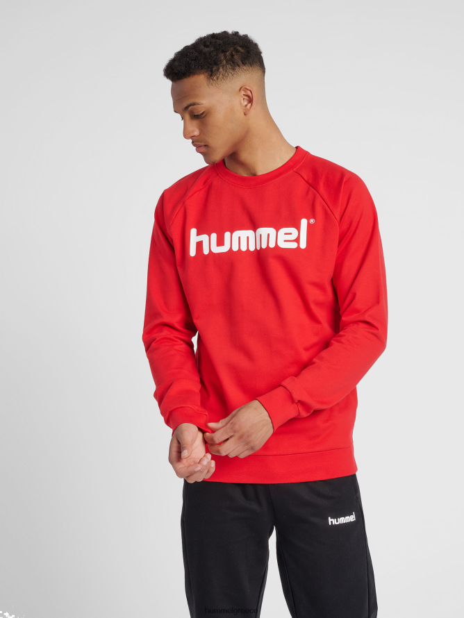 Hummel άνδρες hmlgo φούτερ με λογότυπο από βαμβάκι T20HHR1475 "είδη ένδυσης"