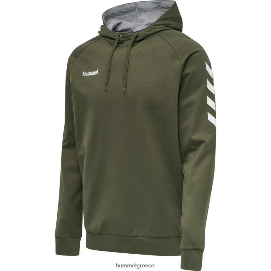 Hummel άνδρες hmlgo βαμβακερή κουκούλα T20HHR1518 "hoodie με μανίκια chevron"
