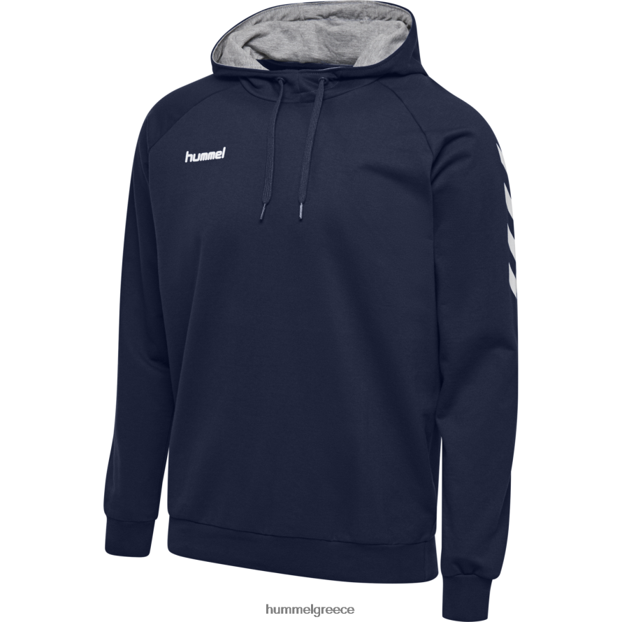 Hummel άνδρες hmlgo βαμβακερή κουκούλα T20HHR1624 "hoodie με μανίκια chevron"