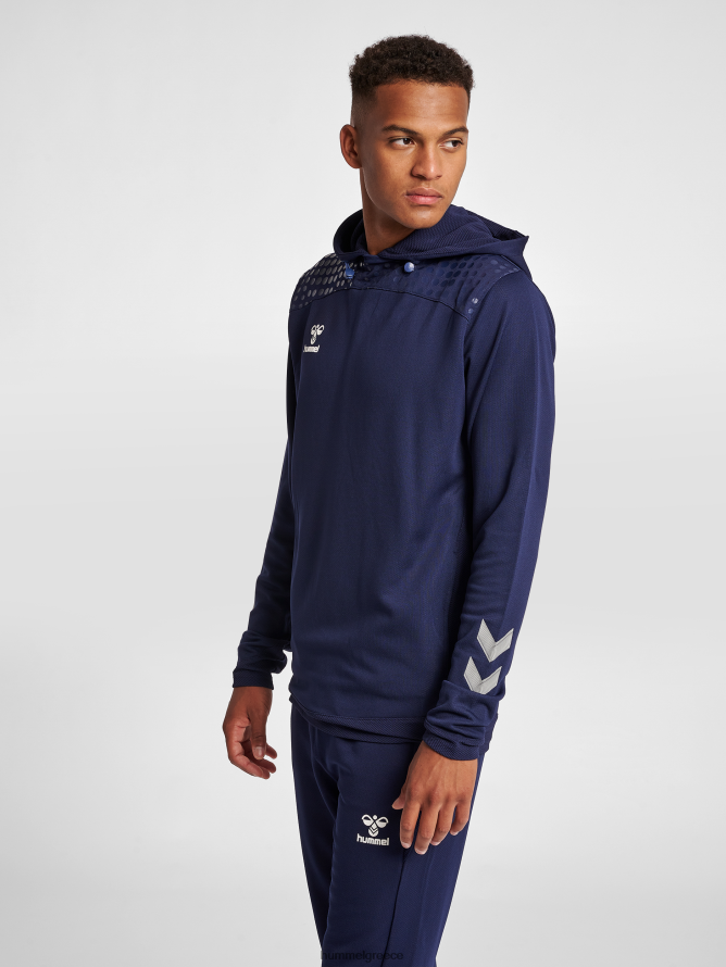 Hummel άνδρες hmllead poly hoodie T20HHR1485 "ΦΟΥΤΕΡ με ΚΟΥΚΟΥΛΑ"