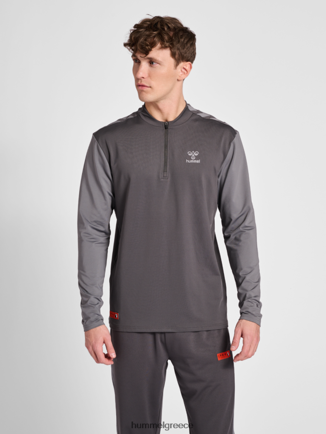 Hummel άνδρες hmlpro grid half zip training l/s T20HHR248 "μισό φερμουάρ"