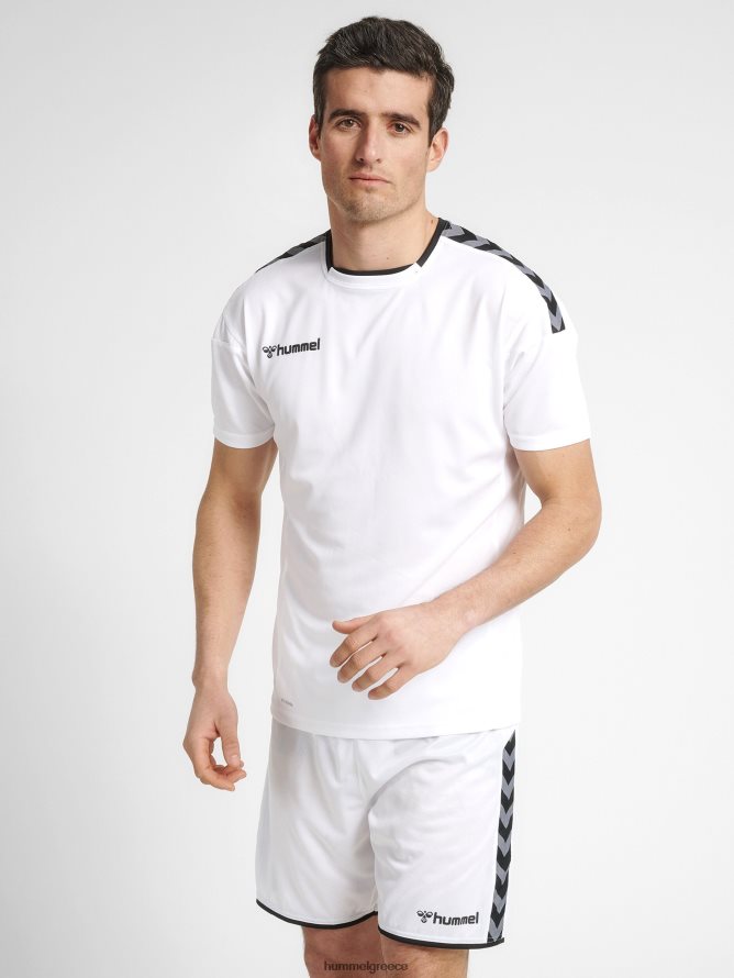 Hummel άνδρες hmlauthentic poly jersey s/s T20HHR1420 "αθλητικό τοπ με σιρίτι"