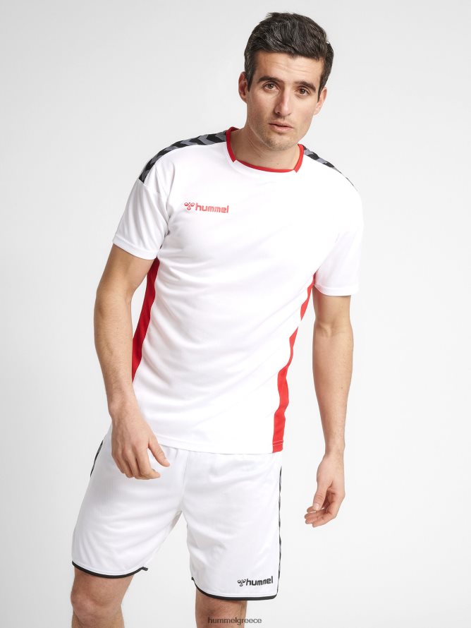 Hummel άνδρες hmlauthentic poly jersey s/s T20HHR1423 "αθλητικό τοπ με σιρίτι"