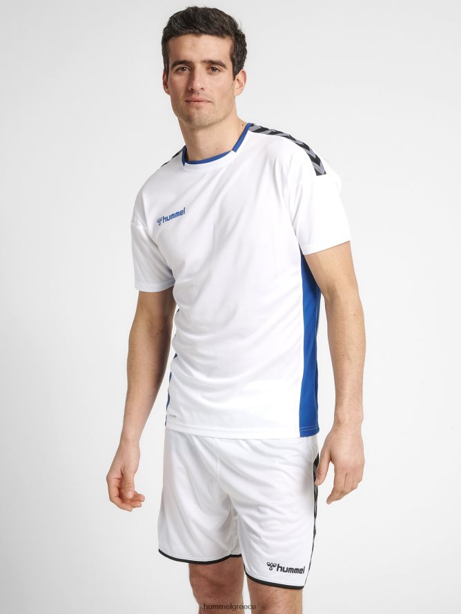 Hummel άνδρες hmlauthentic poly jersey s/s T20HHR1427 "αθλητικό τοπ με σιρίτι"