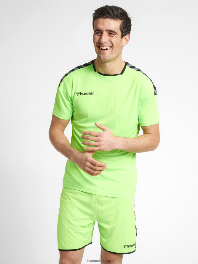 Hummel άνδρες hmlauthentic poly jersey s/s T20HHR1473 "αθλητικό τοπ με σιρίτι"
