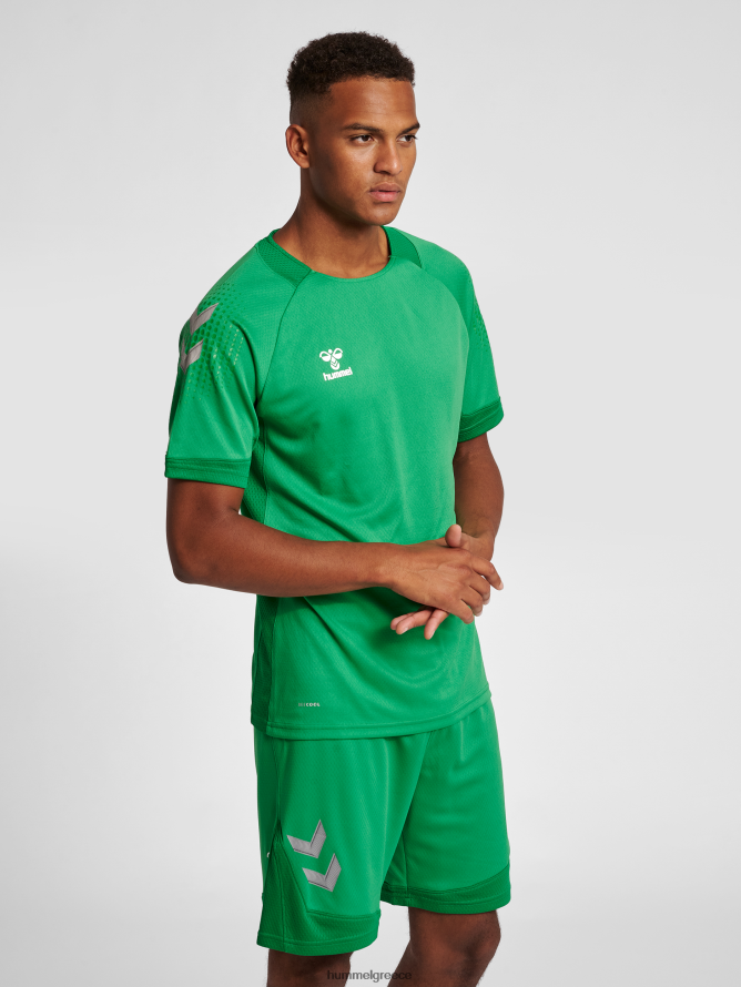 Hummel άνδρες hmllead s/s poly jersey T20HHR1287 "προπονητική φανέλα"