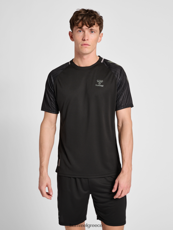 Hummel άνδρες hmlongrid poly jersey s/s T20HHR677 "κοντομάνικη φανέλα"